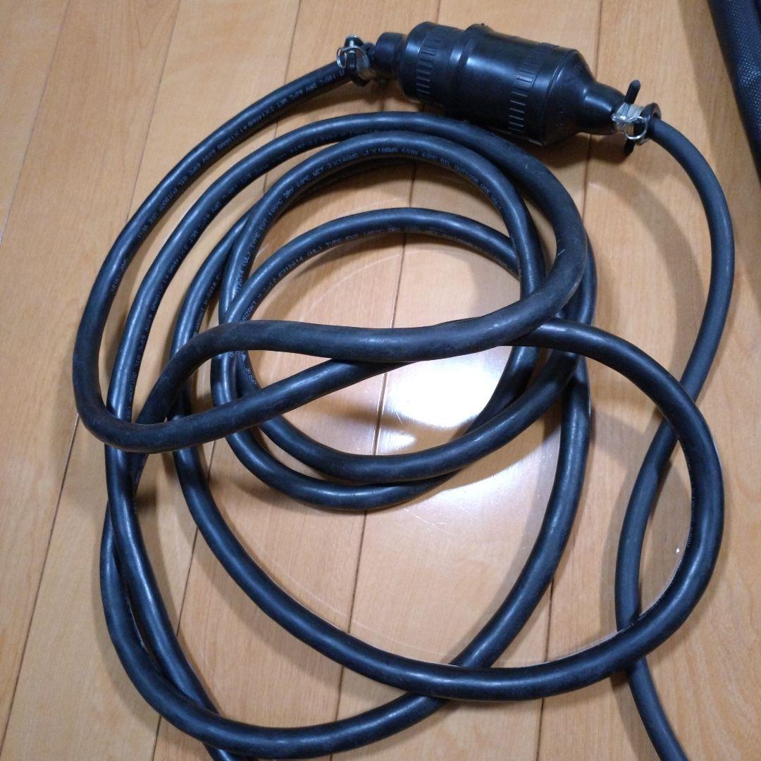 アイミーブ用充電ケーブル　普通充電200vプラグ　専用バッグ付