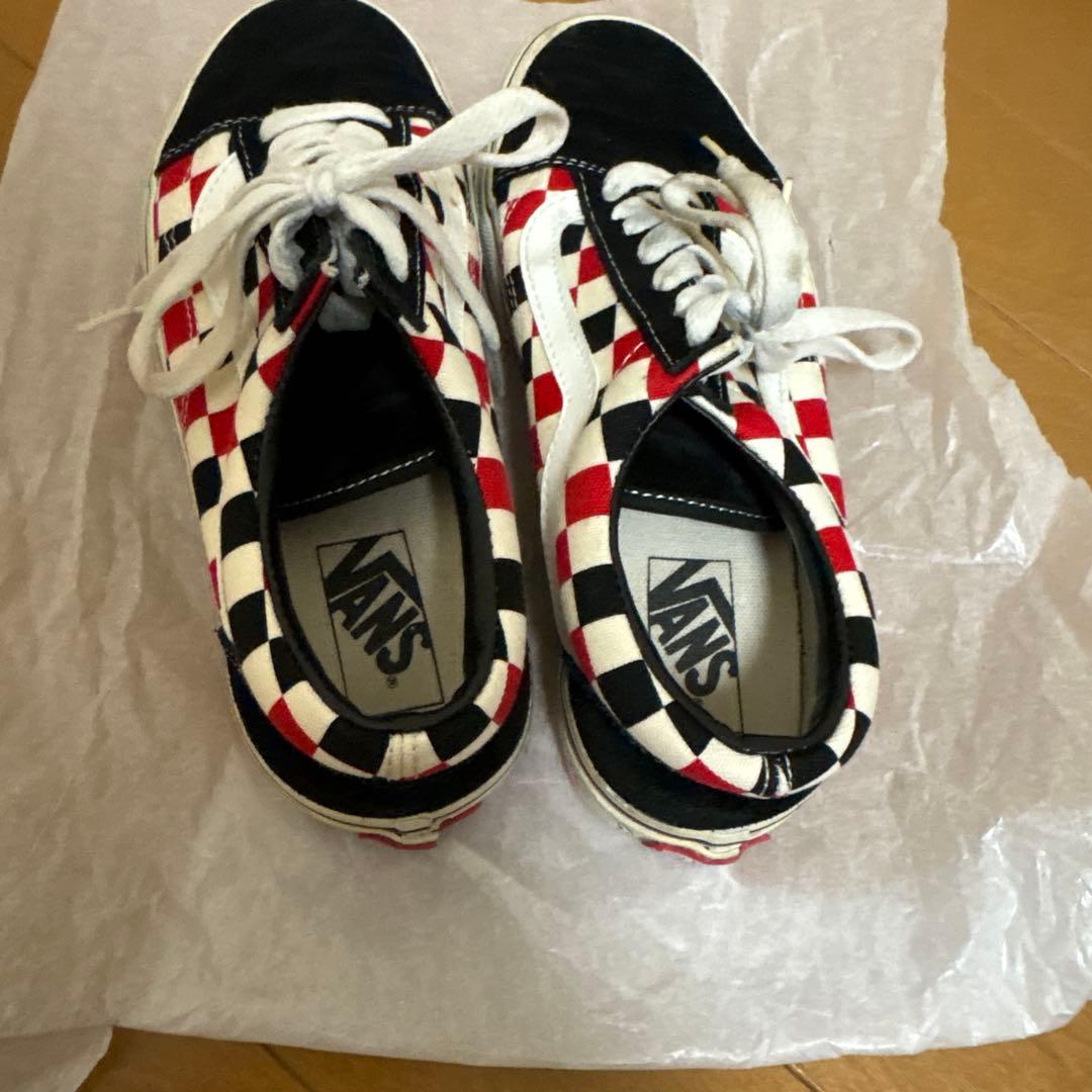 vans サイドテープ チェッカー oldschool オールドスクール