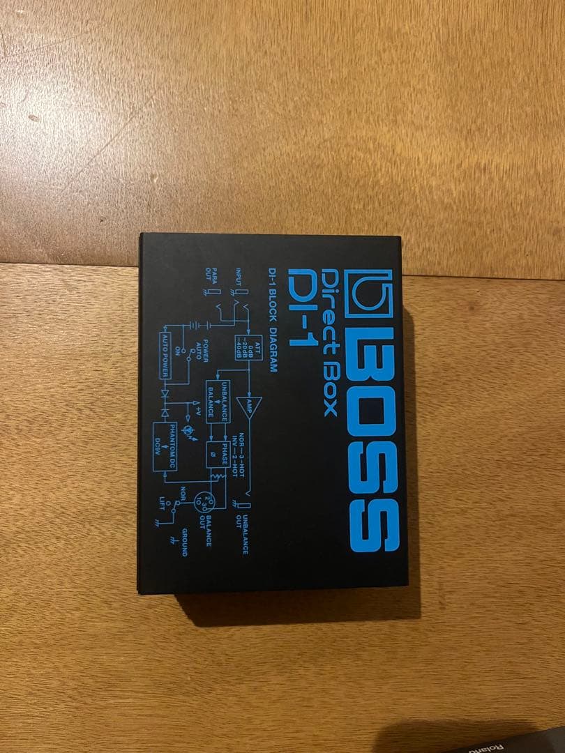 【ほぼ未使用】BOSS DI-1 ダイレクトボックス 定番モデル 美品