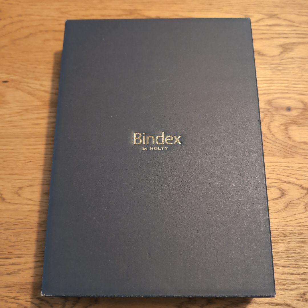 Bindex 赤 レザー バインダー A5