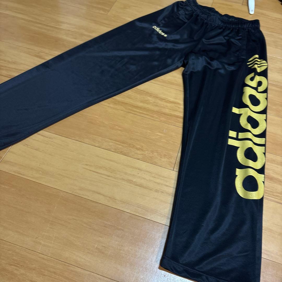 adidas NEO ジャージ上下セット 黒/金