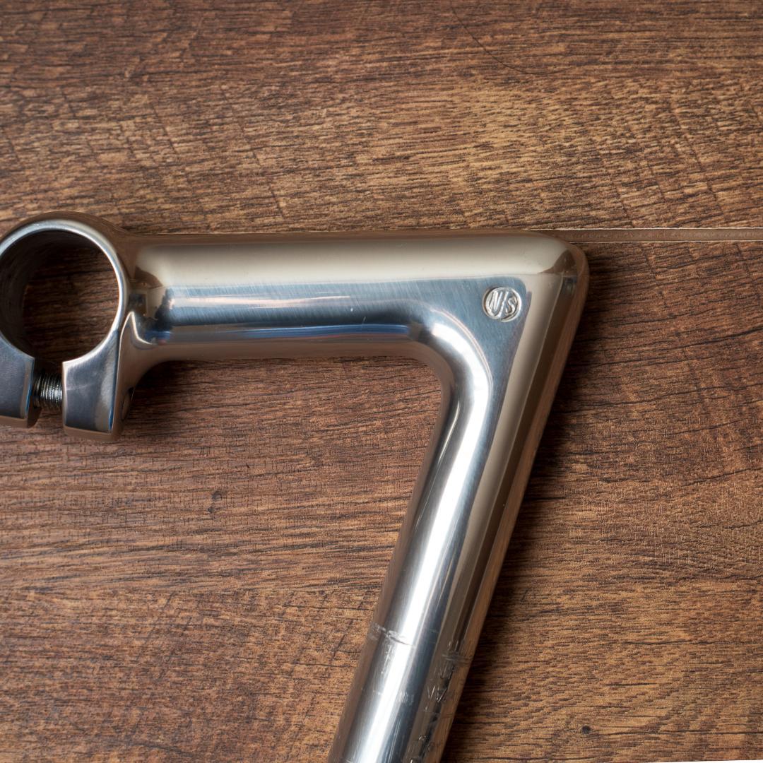NITTO NJS スレッドステム シルバー 90mm 25.4mm 71°