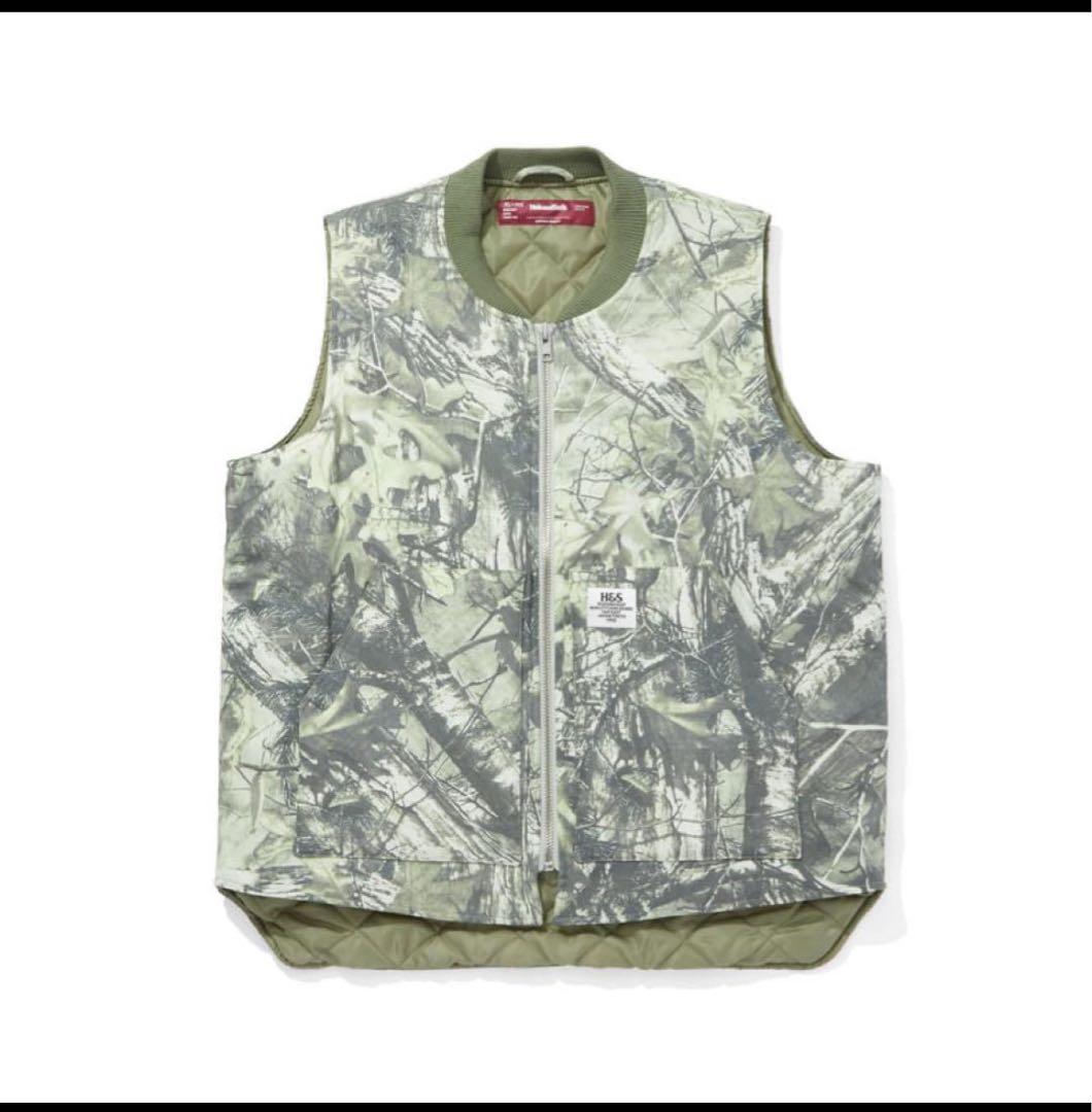 木村拓哉 H&S Camo Zip ワークベスト キムタク