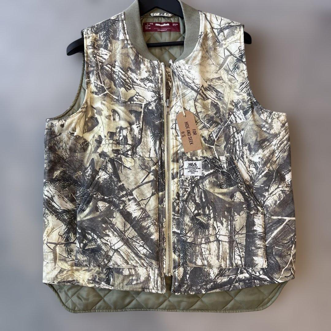 木村拓哉 H&S Camo Zip ワークベスト キムタク