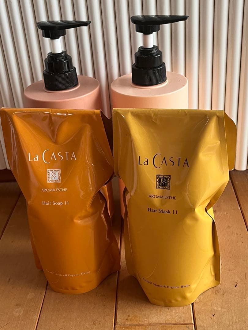 La CASTA アロマエステ ヘアソープ 11 & ヘアマスク 11