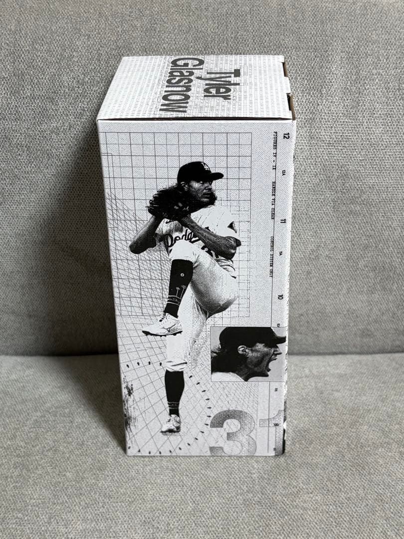 ワールドシリーズ世界一！グラスノー投手 MLB ドジャース ボブルヘッド