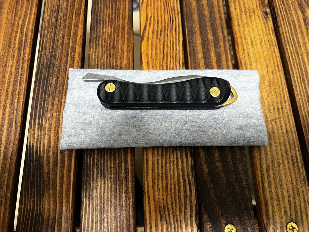 FEDECA Ripple BLACK 調理用ナイフ
