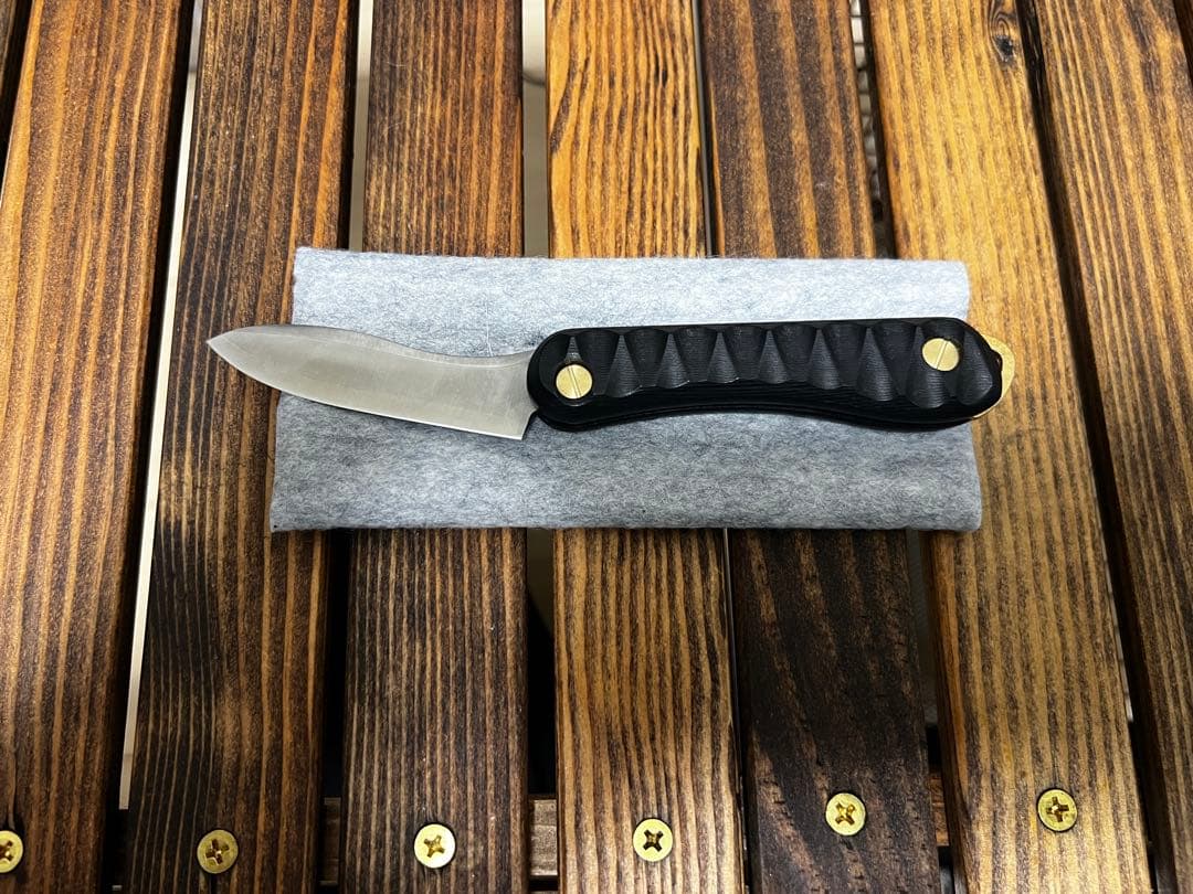 FEDECA Ripple BLACK 調理用ナイフ