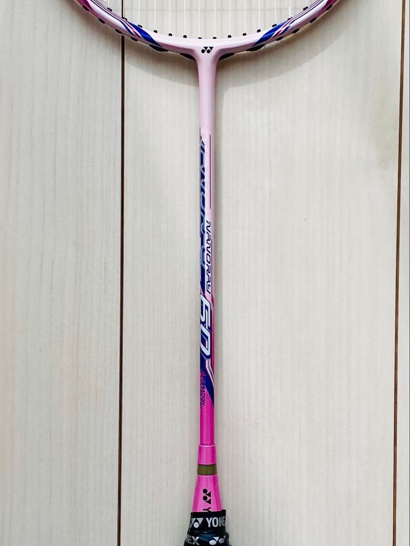 YONEX NANORAY 60 バドミントンラケット グリップ、ケース2種付き