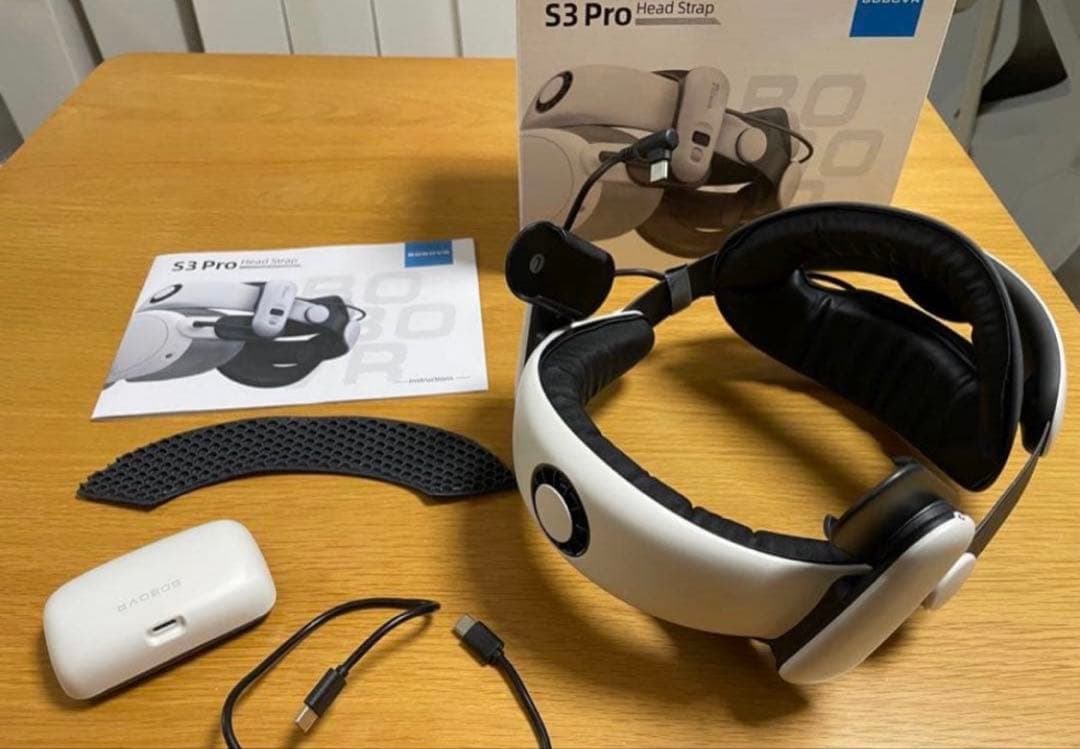 【ほぼ新品箱あり】BOBOVR S3 Pro ヘッドストラップ
