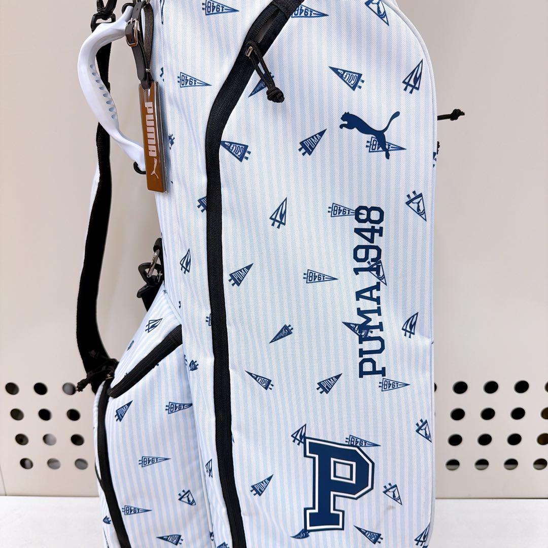 PUMA プーマ 2023年モデル フラッグ グラフィック キャディバッグ