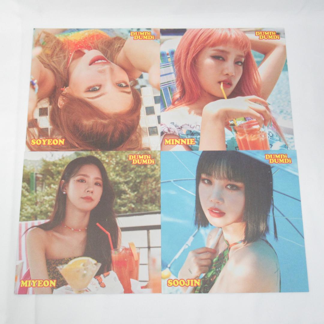 (G)I-DLE DUMDi DUMDi 【2Ver.セット】韓国盤 アイドゥル