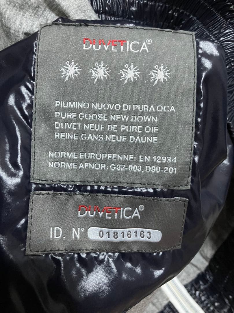 DUVETICA デュベティカのダウンベスト　ANCEO 44サイズ　紺/
