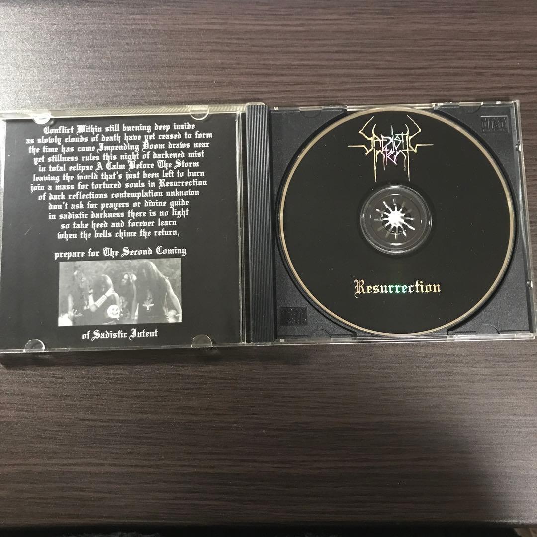 洋楽 Sadistic intent/ resurrection