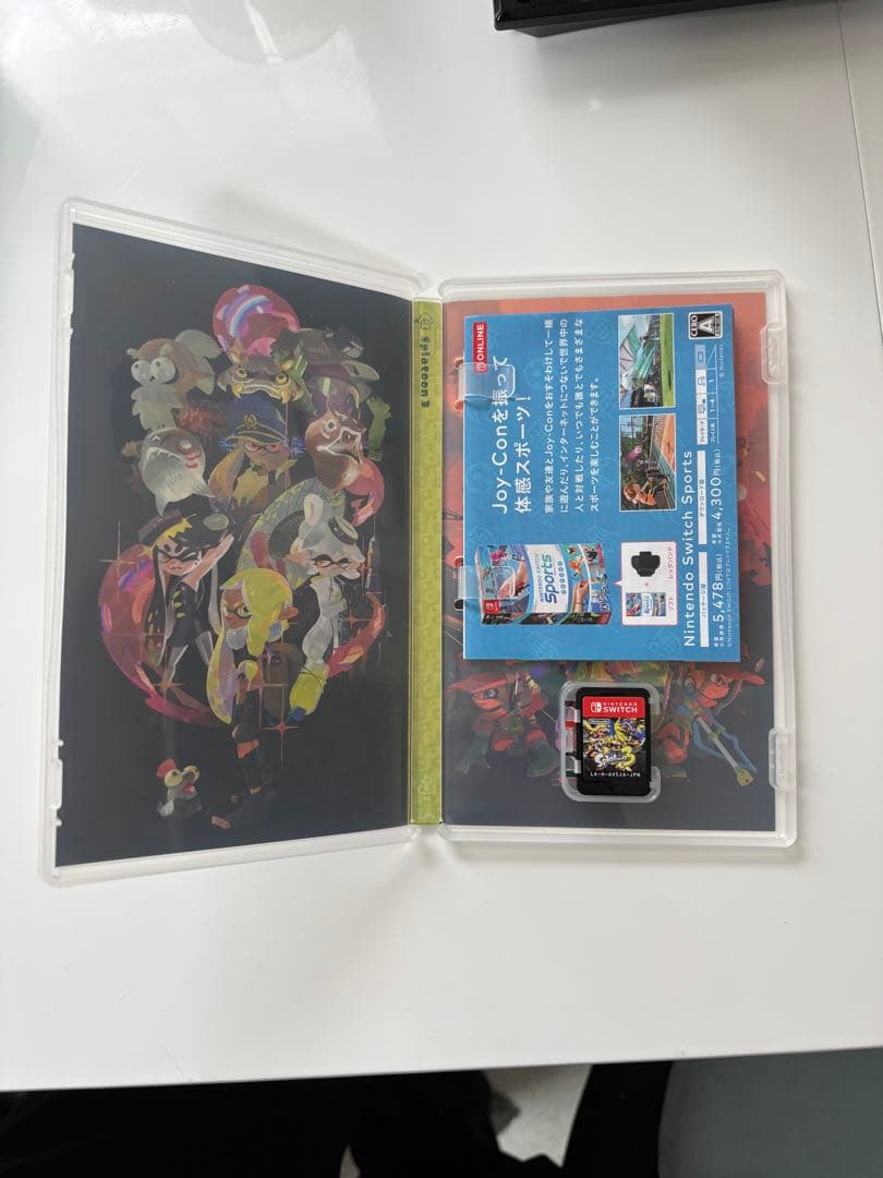 か*ん様 スイッチソフト3点セット　桃太郎電鉄&Splatoon 3 & モンハ