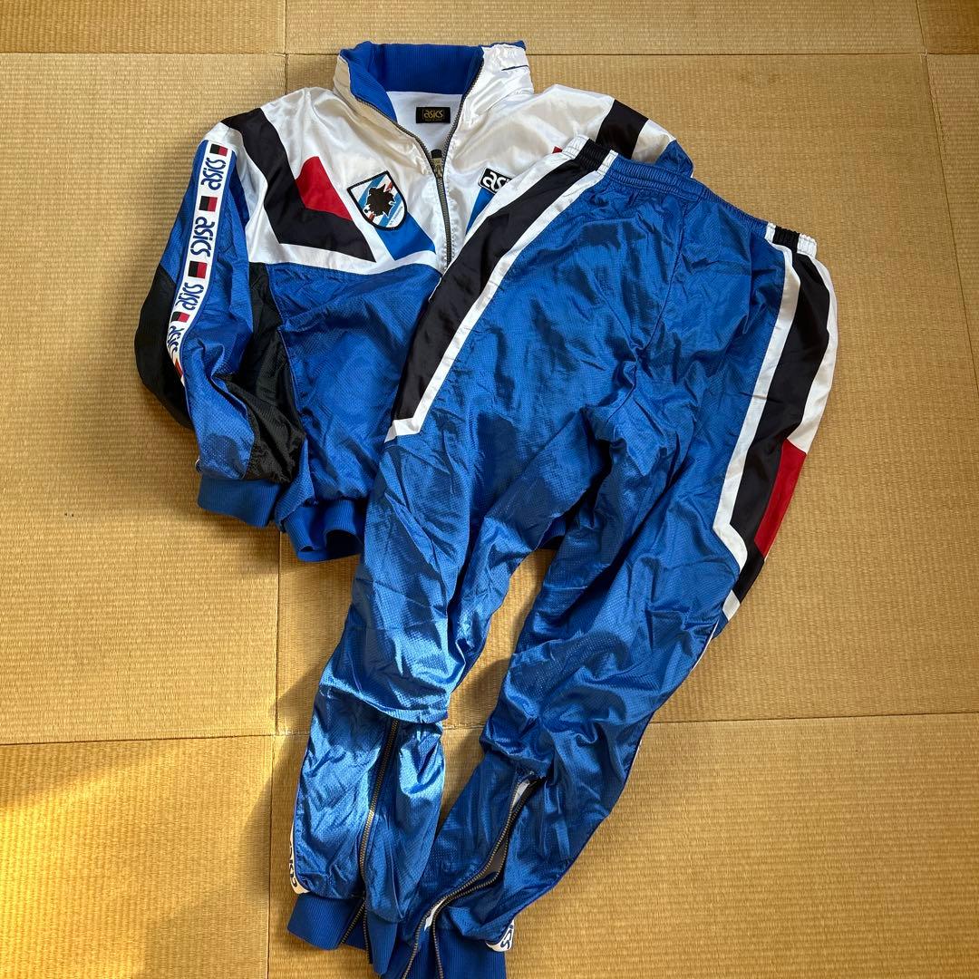 サンプドリア　ナイロン　ウィンドブレーカー　上下