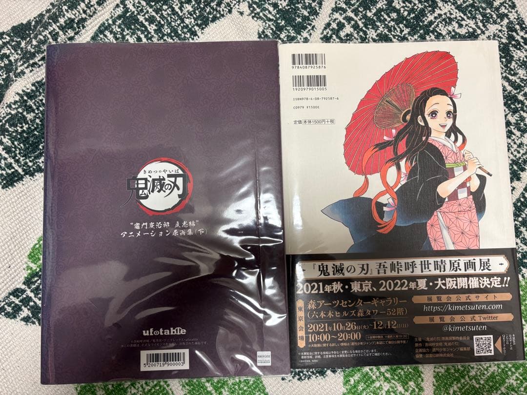 鬼滅の刃 画集とアニメーション原画集（立志編）
