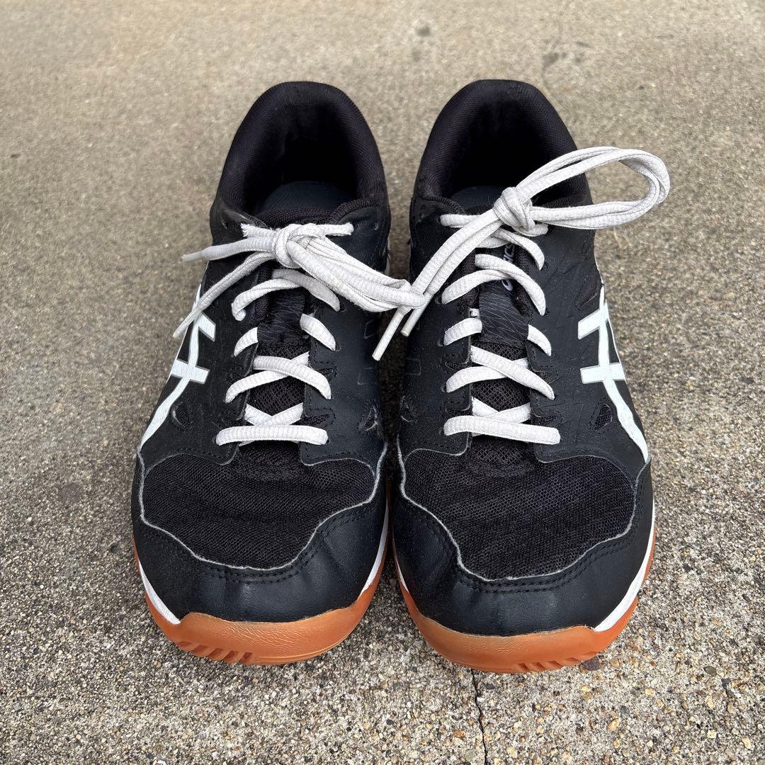 ASICS バレーボールシューズ ブラック/ホワイト/25インチ