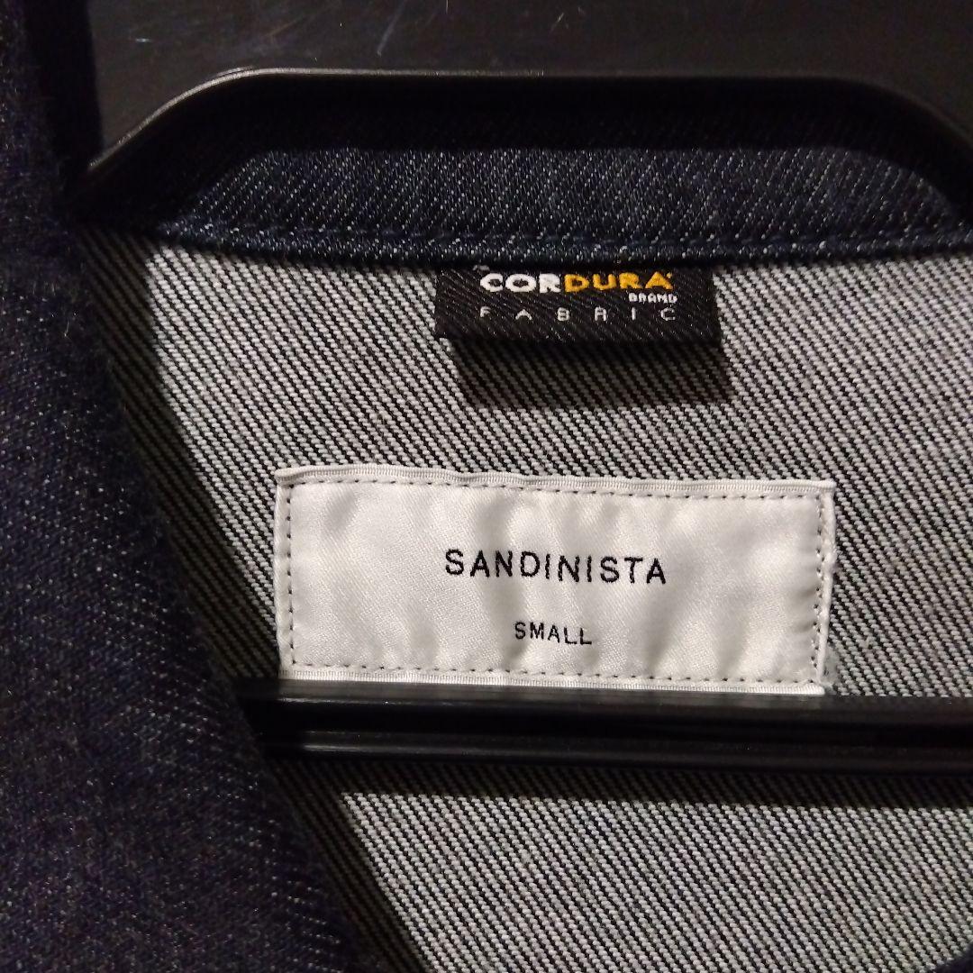 ふっちー SANDINISTA ダークブルー デニムジャケット