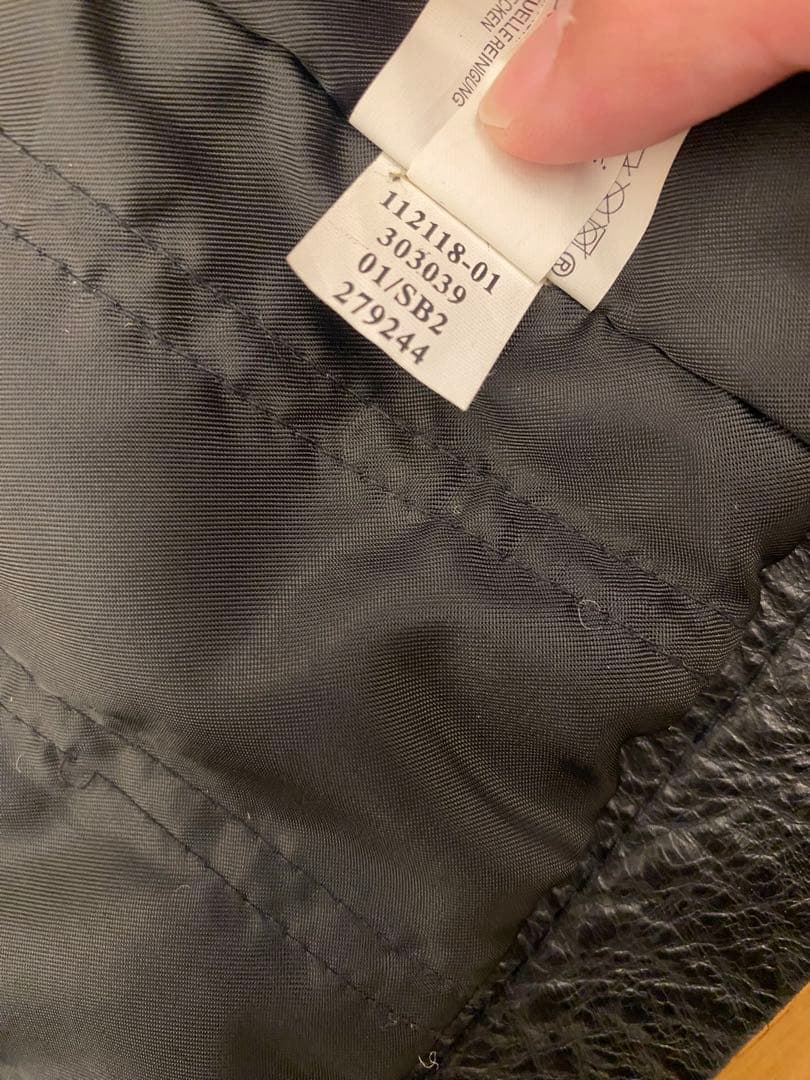 OLD GAP　オールドギャップ レザー カーコート M 黒
