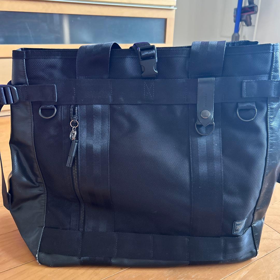 PORTER 大容量トートバッグ　ブラック