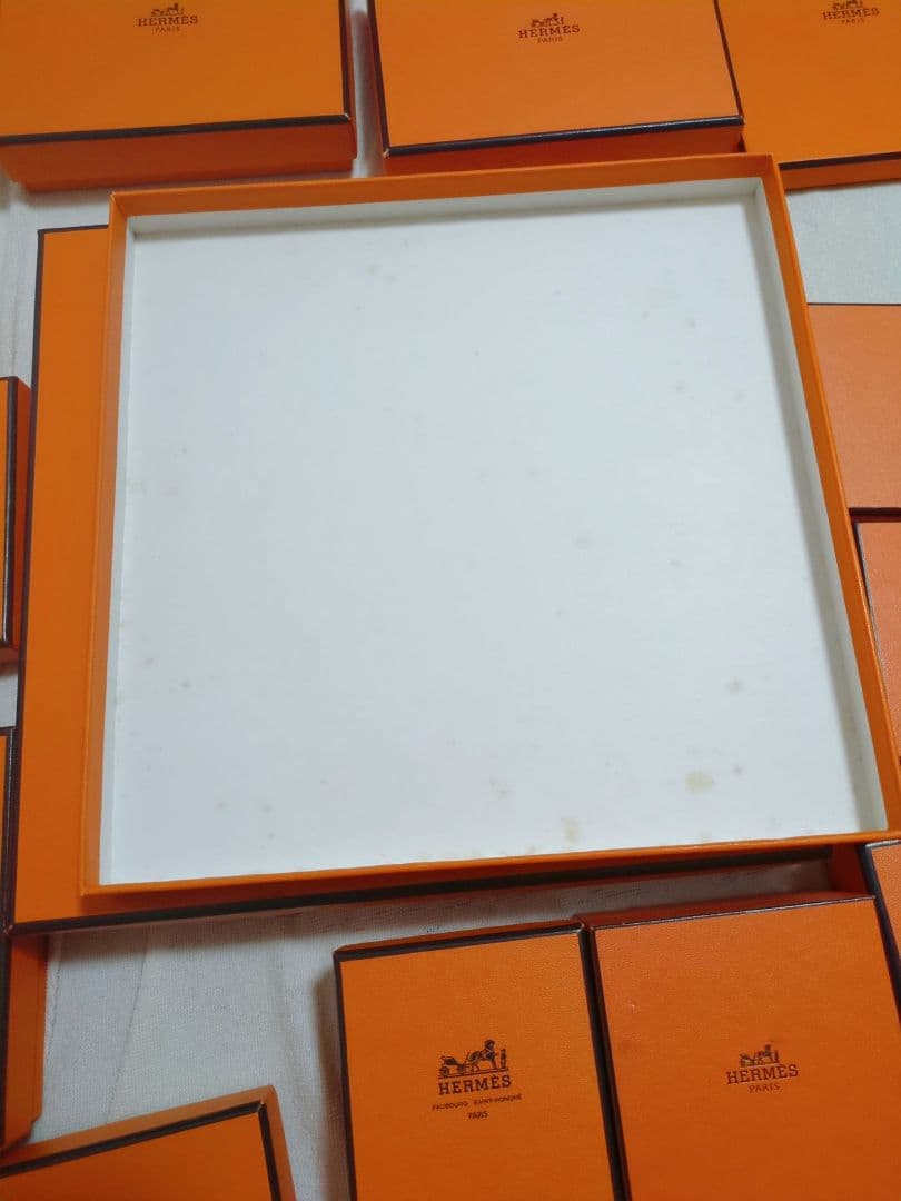 【18個セット】Hermes エルメス オレンジボックス 空箱