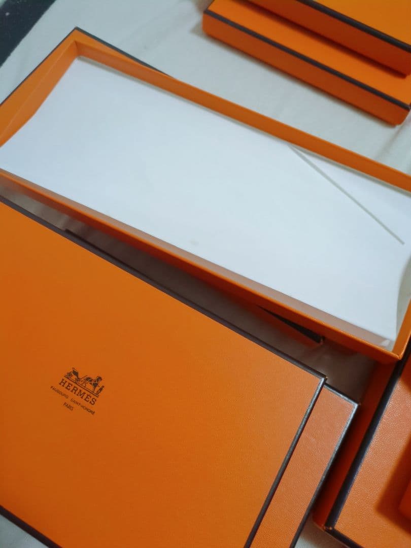 【18個セット】Hermes エルメス オレンジボックス 空箱