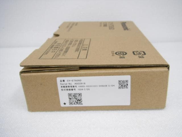 2/未使用品 Panasonic パナソニック CY-ET926D ETC車載器