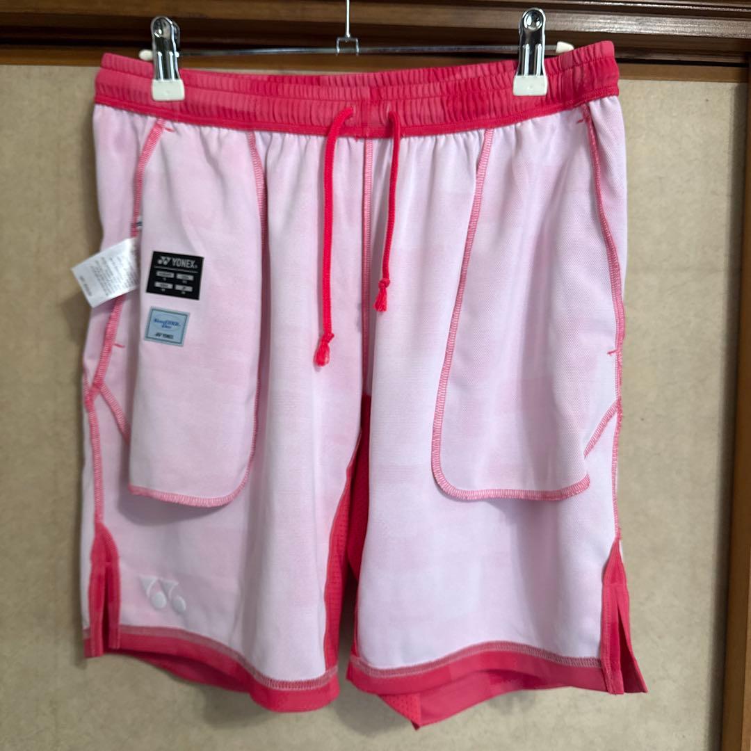 ヨネックス ピンク迷彩パンツ