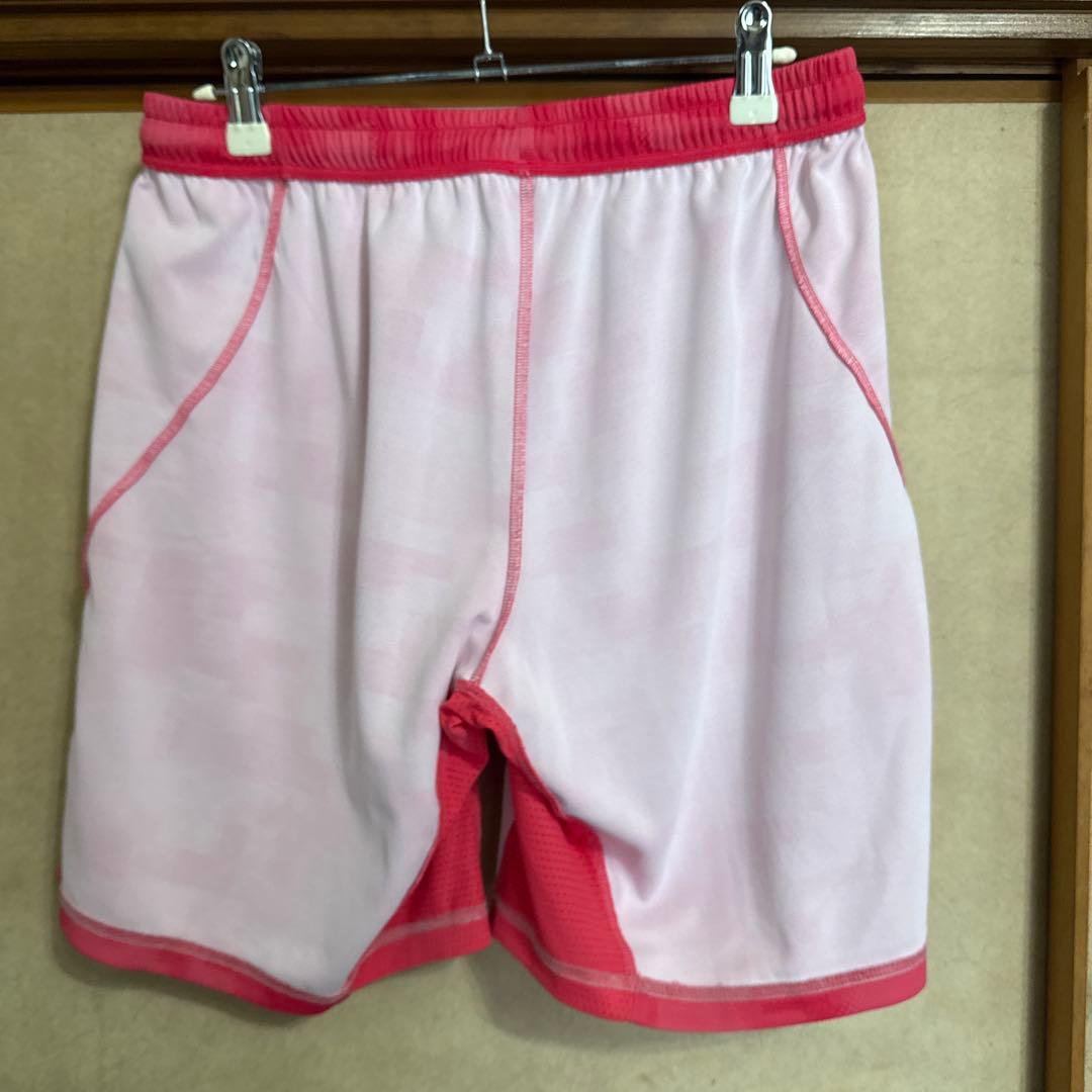 ヨネックス ピンク迷彩パンツ