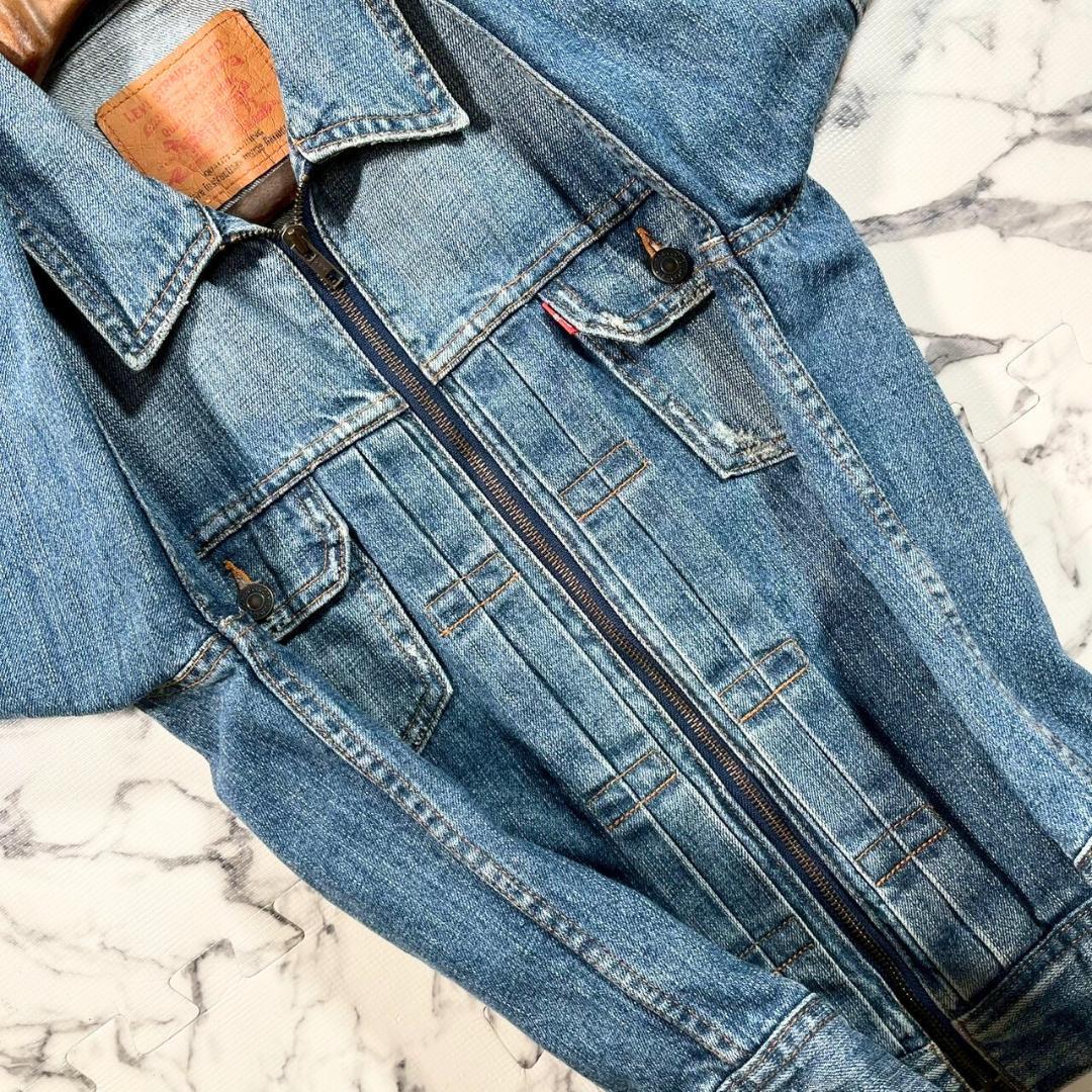✨美品/ZIPデザイン✨(L) リーバイス 4th 70602 デニムジャケット