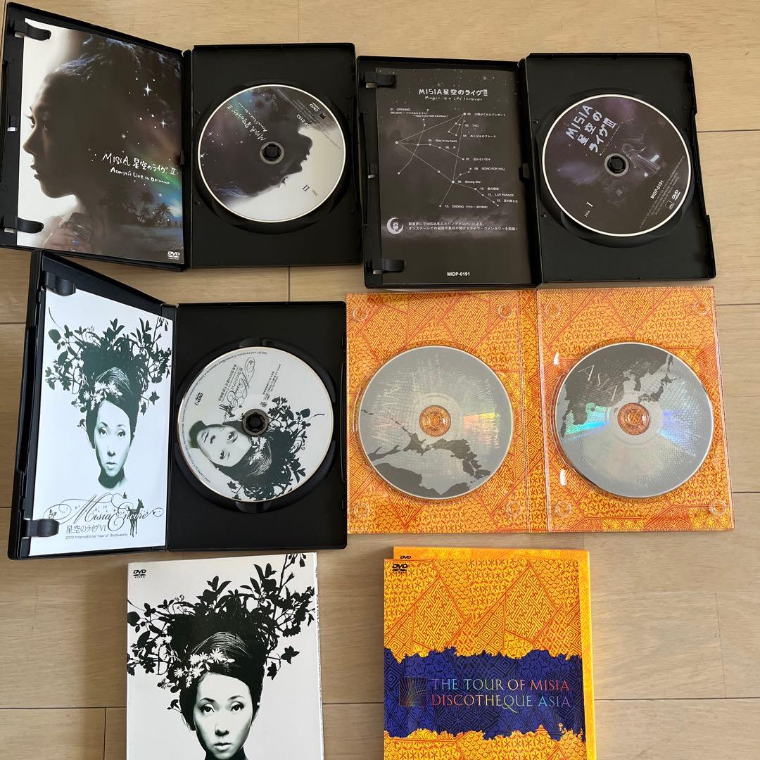 MISIAライブDVD9セットまとめて