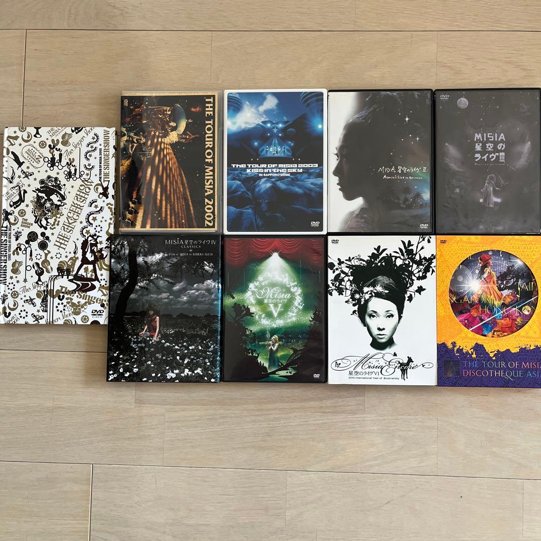 MISIAライブDVD9セットまとめて