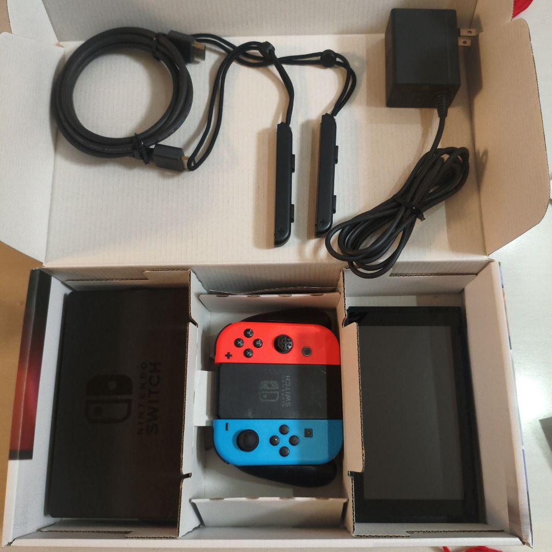 【ジャンク品、箱付き】Nintendo Switch 本体
