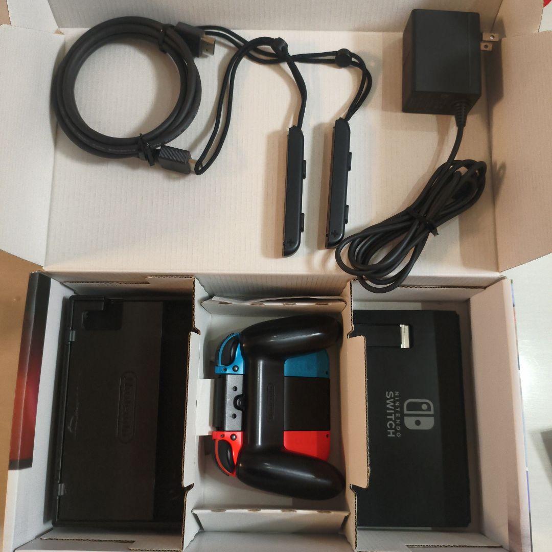 【ジャンク品、箱付き】Nintendo Switch 本体