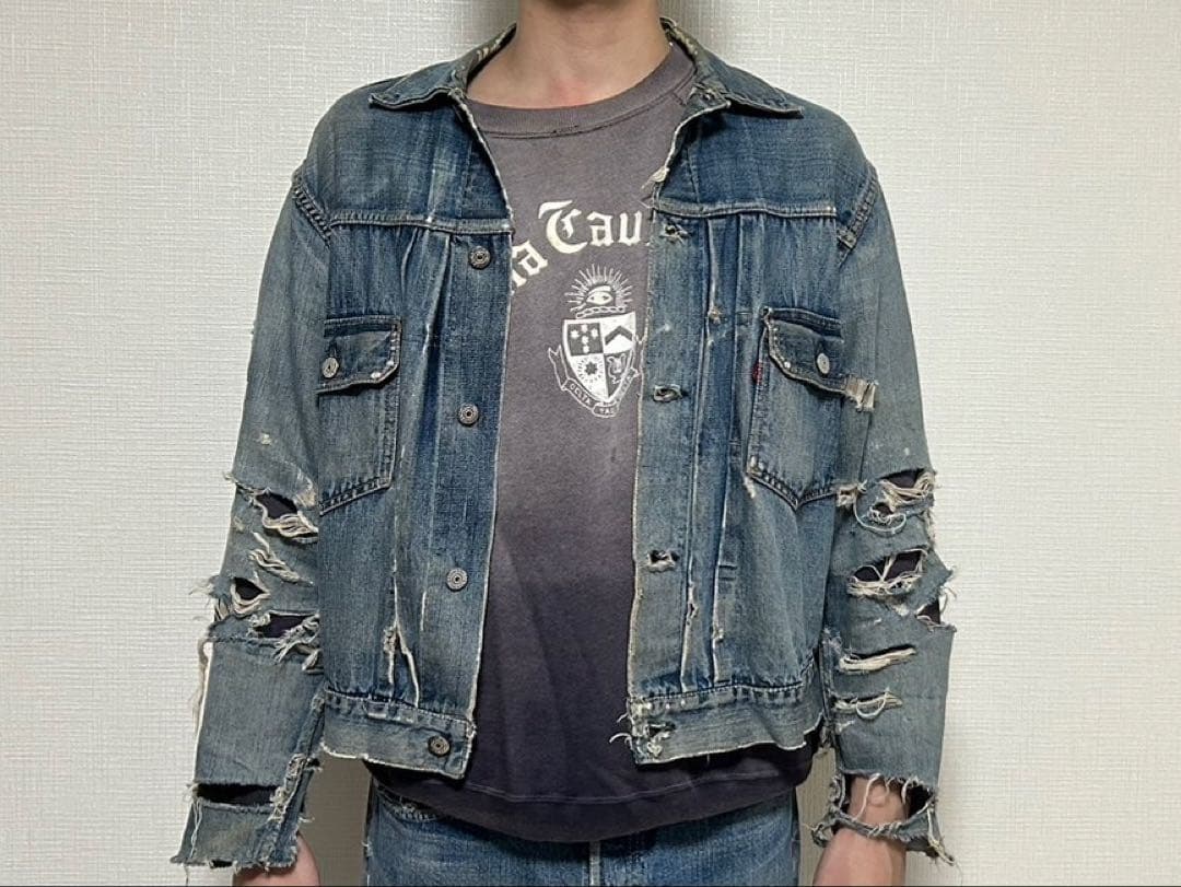 50s リーバイス 507xx 2nd セカンド 革パッチ ビッグサイズ