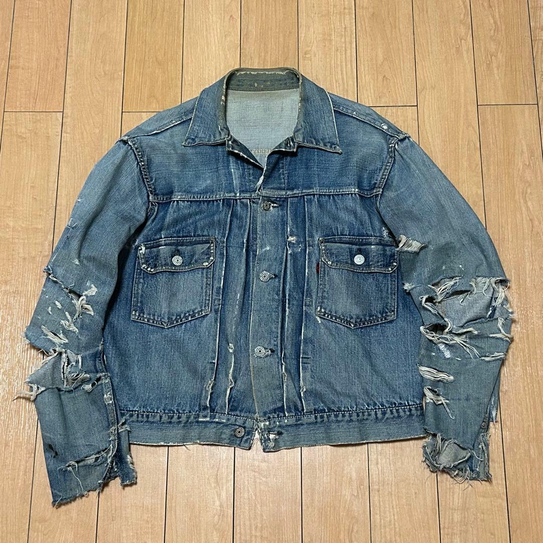 50s リーバイス 507xx 2nd セカンド 革パッチ ビッグサイズ