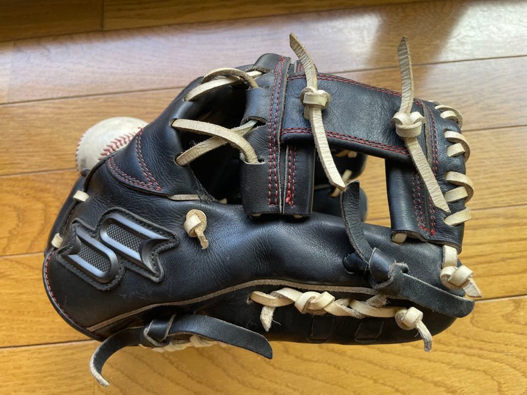 SSKプロエッジ 黒 硬式用グラブ 右投げ用