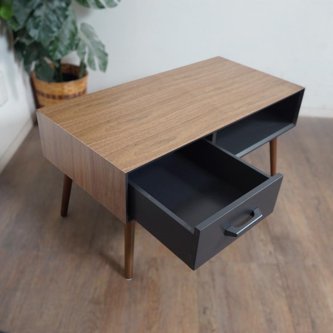 送料無料【新品】おしゃれ 引き出し付きテーブル アウトレット