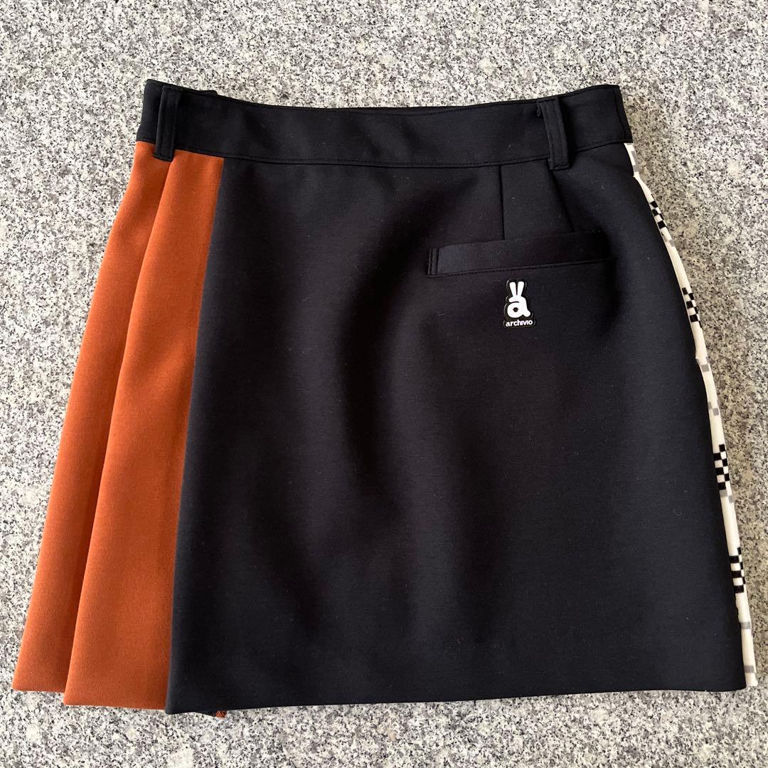 【新品】 アルチビオ チェック柄スカート Sサイズ