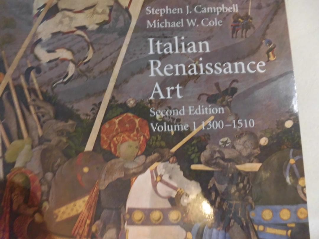 イタリア・ルネサンス美術　第1巻　洋書　美術史　イタリア・ルネサンス