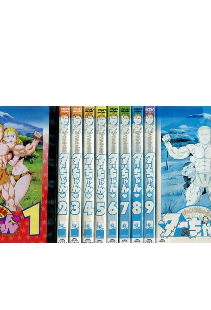 アニメ　ジャングルの王者ターちゃん　レンタル落ちdvd