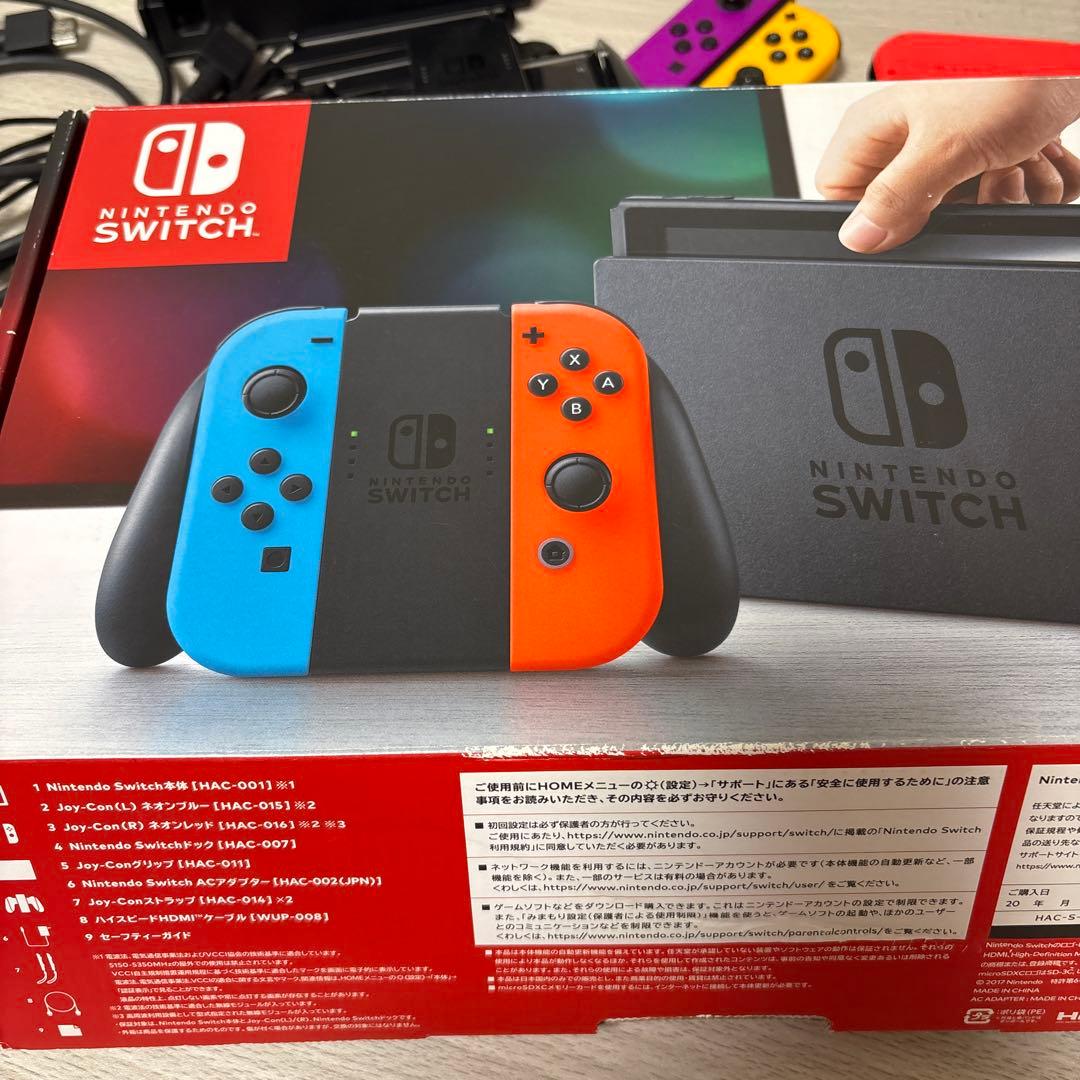 Nintendo Switch 本体　コントローラーはジャンク