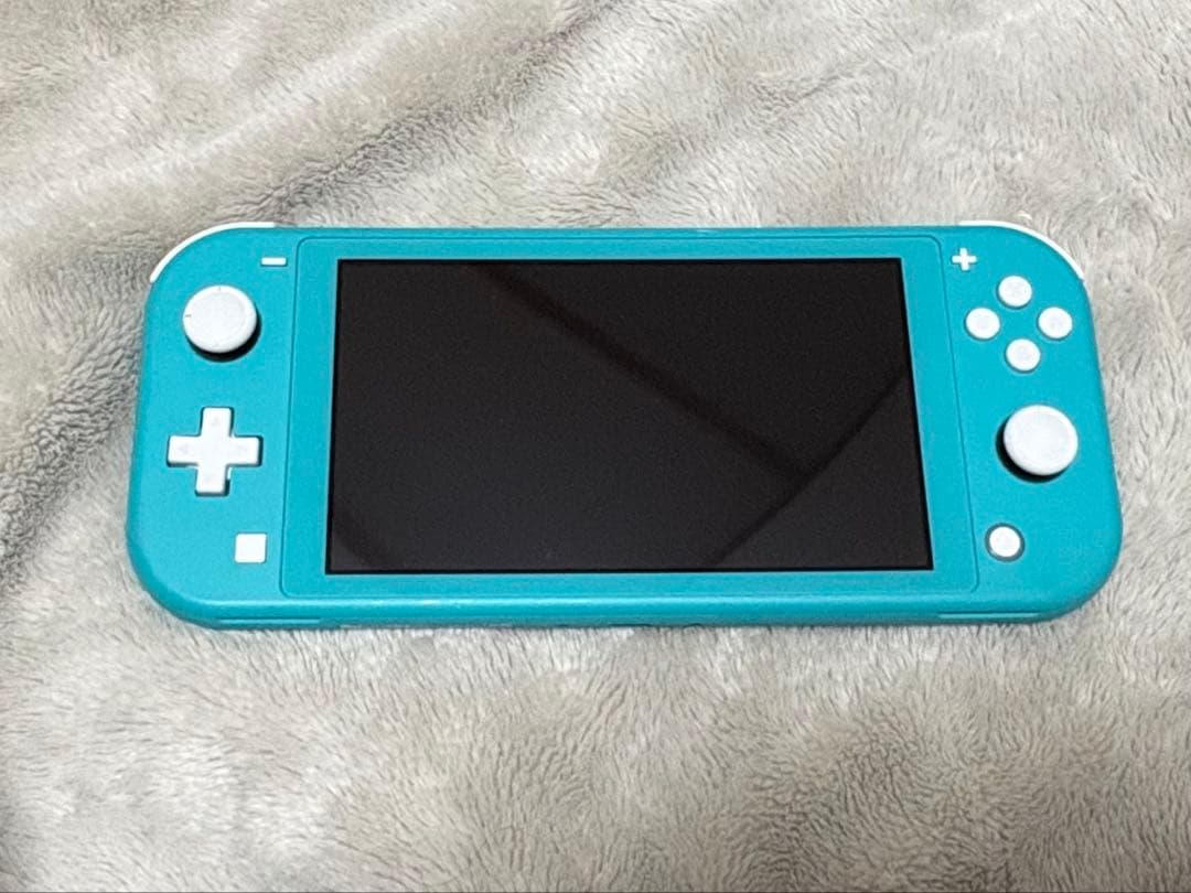 ジャンク品 Nintendo Switch Lite 本体 ターコイズ 箱付き