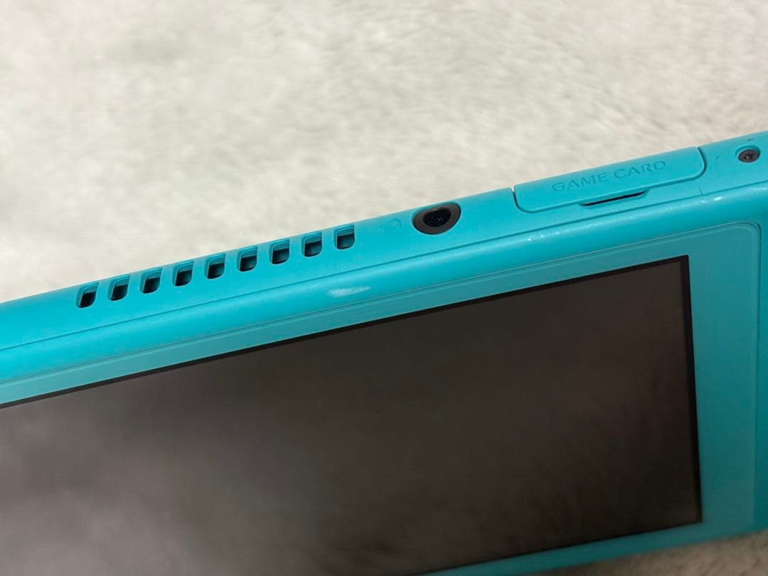 ジャンク品 Nintendo Switch Lite 本体 ターコイズ 箱付き