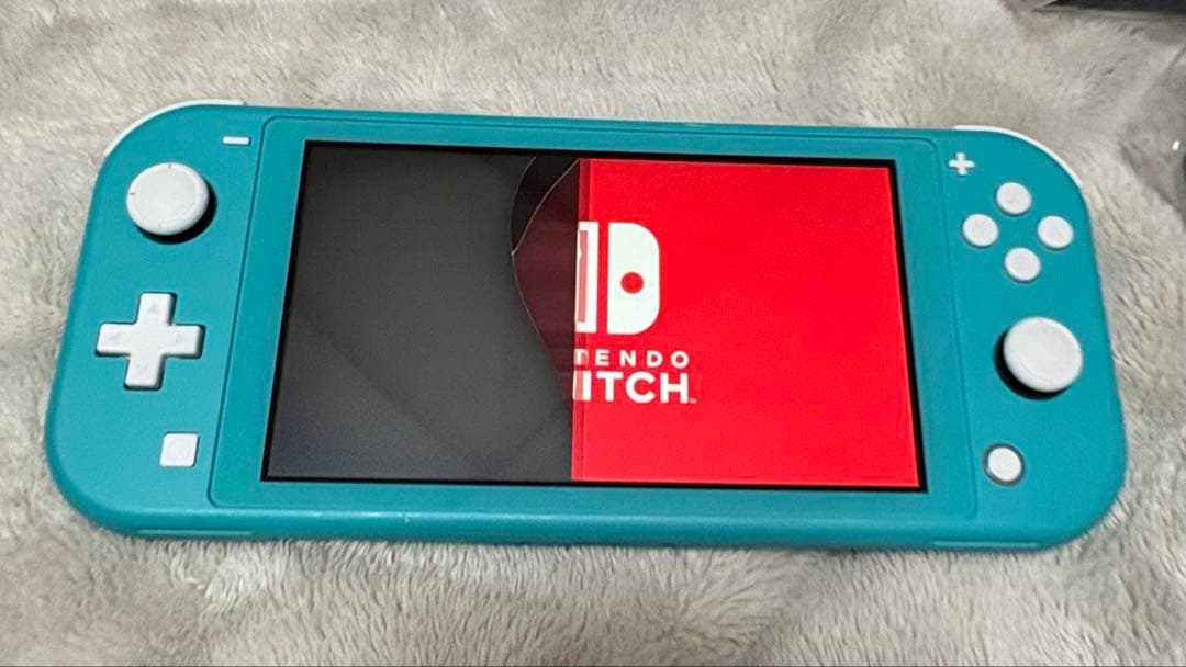 ジャンク品 Nintendo Switch Lite 本体 ターコイズ 箱付き