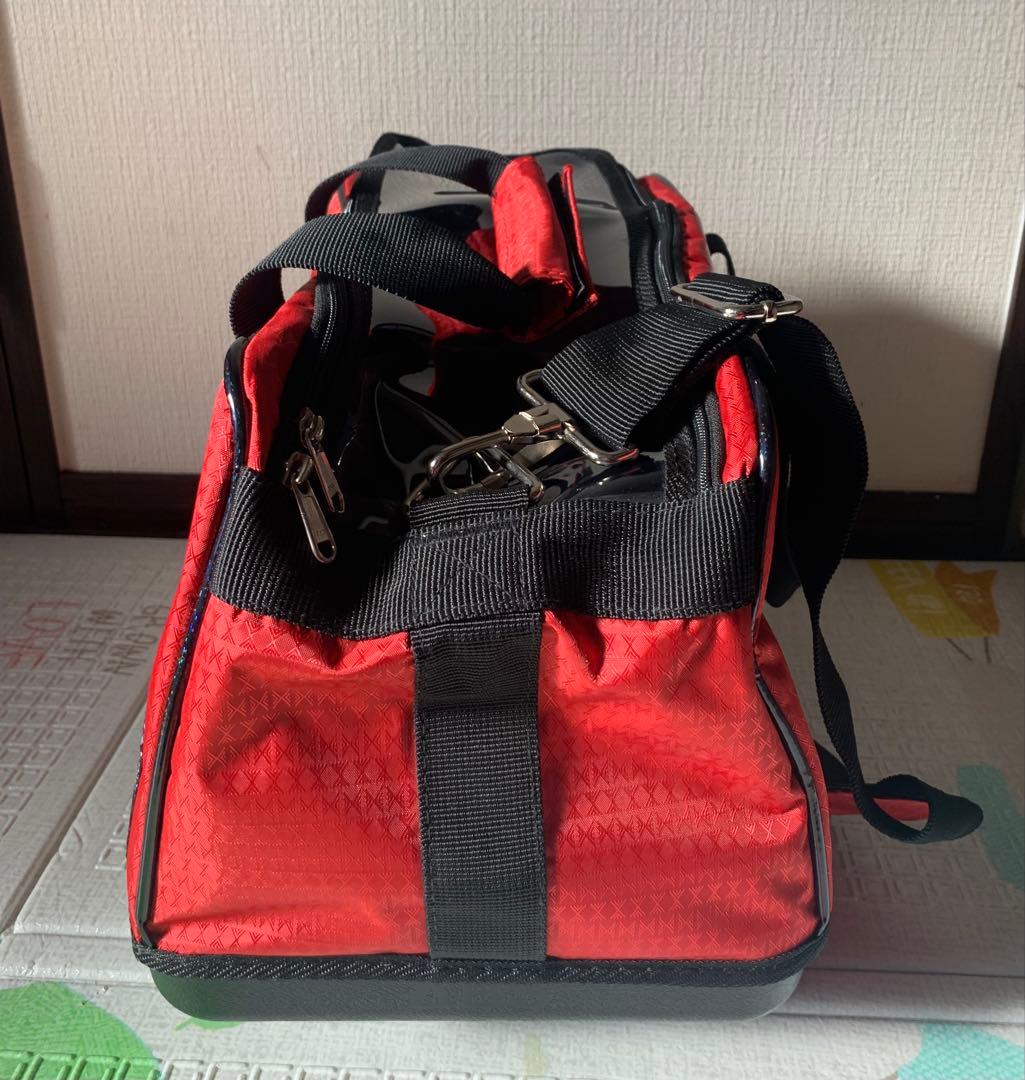 新品　PRO-AM 3WAY ボウリング　ボーリング　バッグ キャスター2球　赤