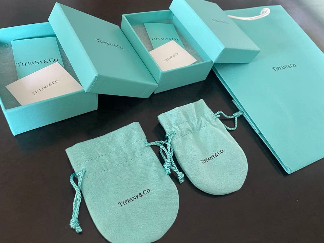 Tiffany & Co. ギフトボックスとポーチセット