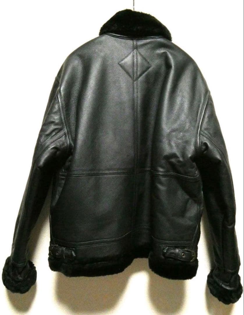 B-3レザージャケット ムートンジャケット