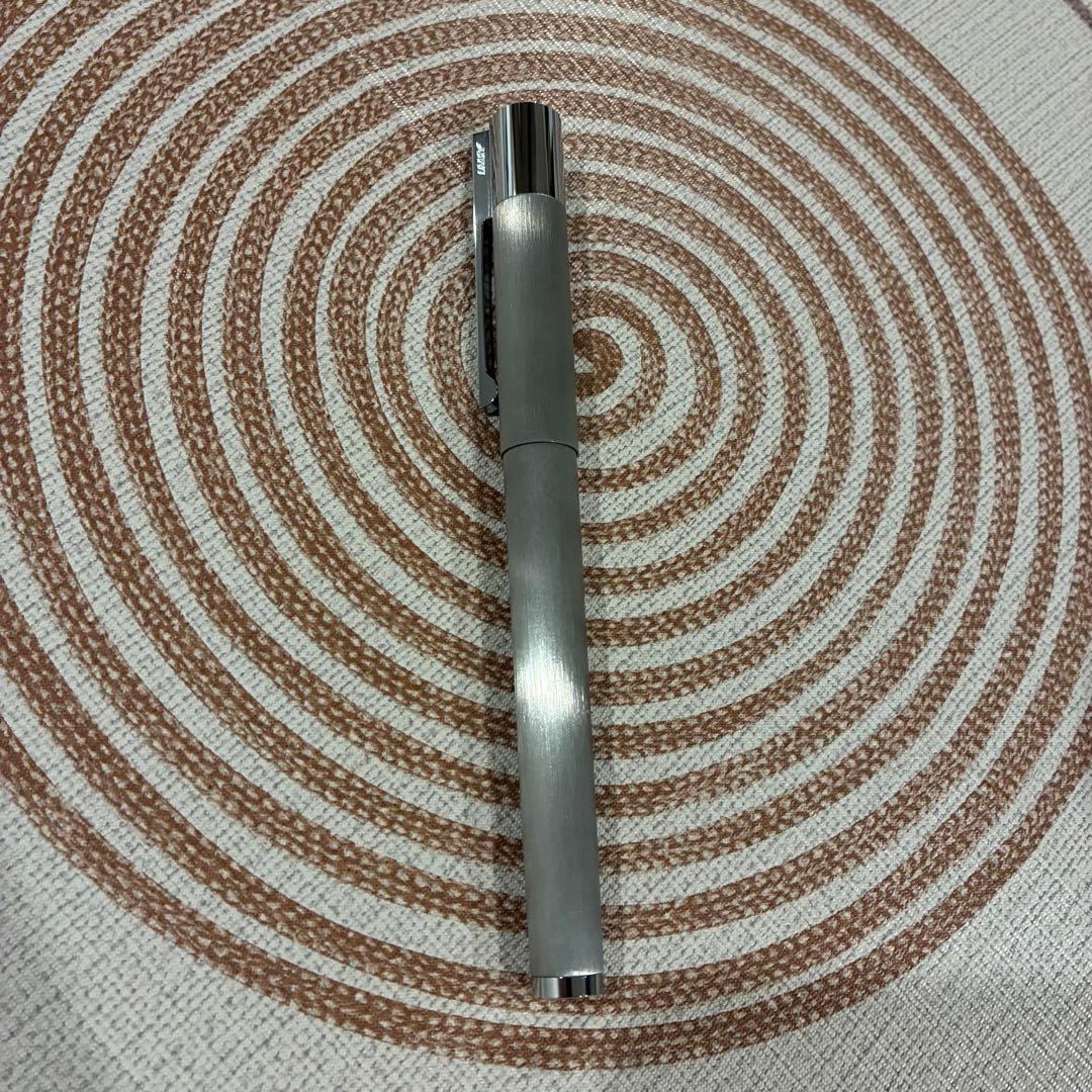 LAMY スカラ 万年筆 ステンレス